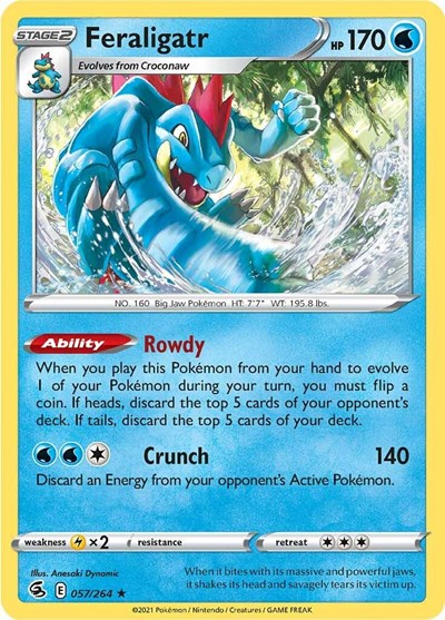 Feraligatr - 057/264 (Holo Rare) [FST-057-HR]