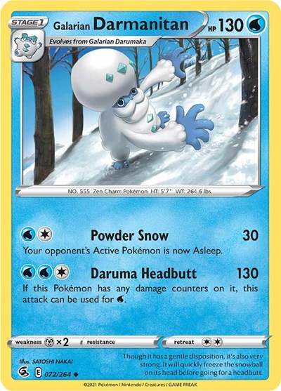 Galarian Darmanitan - 072/264 (Uncommon) [FST-072-U]