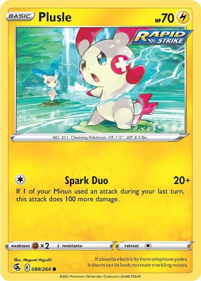 Plusle - 089/264 (Common) [FST-089-C]