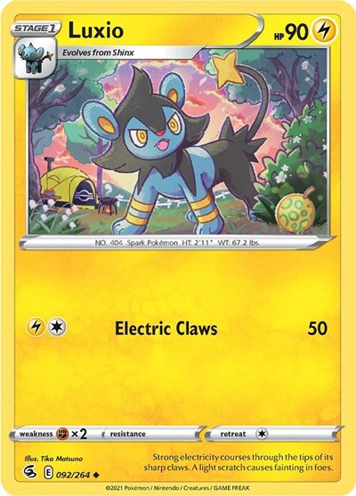 Luxio - 092/264 (Uncommon) [FST-092-U]
