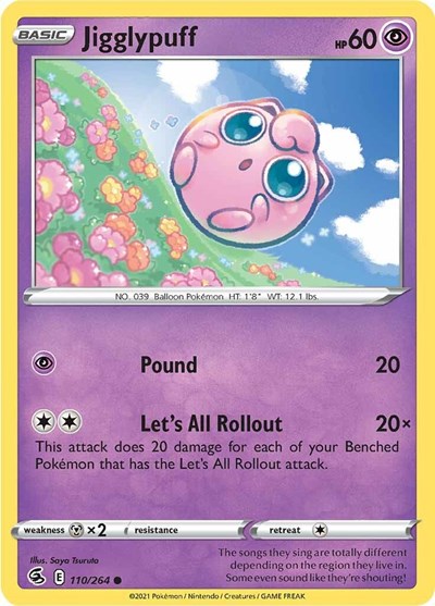 Jigglypuff - 110/264 (Common) [FST-110-C]
