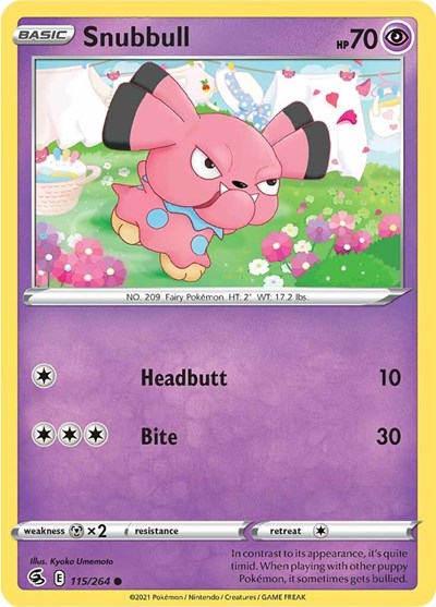 Snubbull - 115/264 (Common) [FST-115-C]
