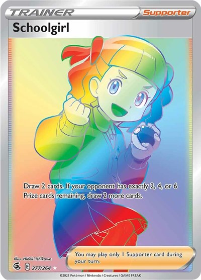 Schoolgirl - 277/264 (Secret Rare) [FST-277-SR]
