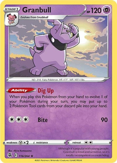 Granbull - 116/264 (Rare) [FST-116-R]