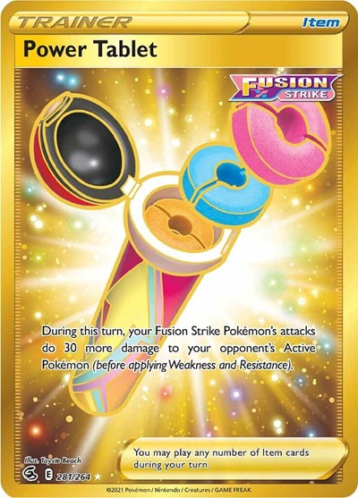 Power Tablet - 281/264 (Secret Rare) [FST-281-SR]