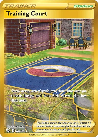 Training Court - 282/264 (Secret Rare) [FST-282-SR]
