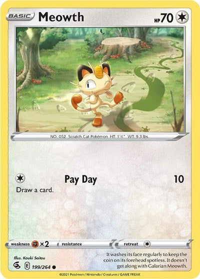 Meowth - 199/264 (Common) [FST-199-C]