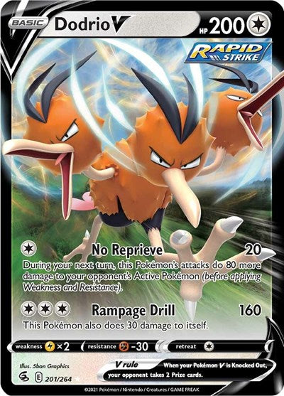 Dodrio V - 201/264 (Ultra Rare) [FST-201-UR]
