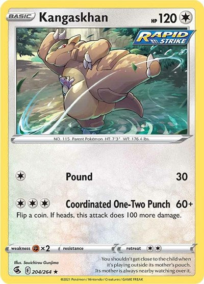 Kangaskhan - 204/264 (Rare) [FST-204-R]