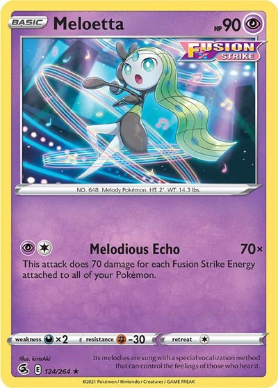 Meloetta - 124/264 (Rare) [FST-124-R]