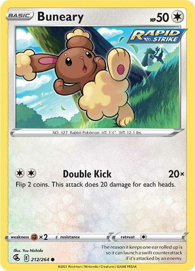 Buneary - 212/264 (Common) [FST-212-C]