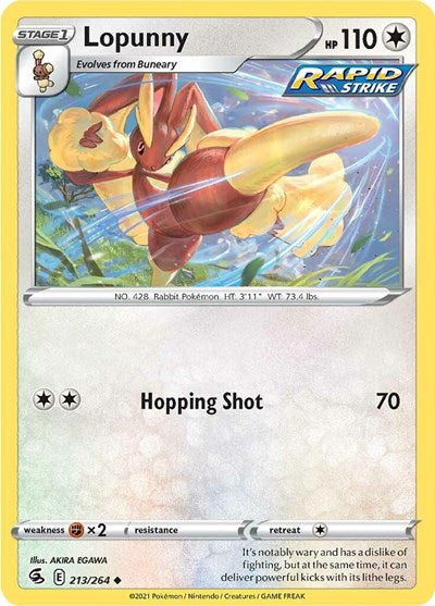 Lopunny - 213/264 (Uncommon) [FST-213-U]