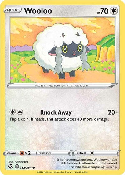 Wooloo - 222/264 (Common) [FST-222-C]