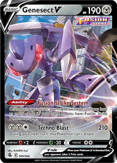 Genesect V - 185/264 (Ultra Rare) [FST-185-UR]