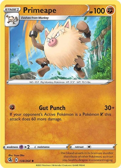 Primeape - 134/264 (Uncommon) [FST-134-U]
