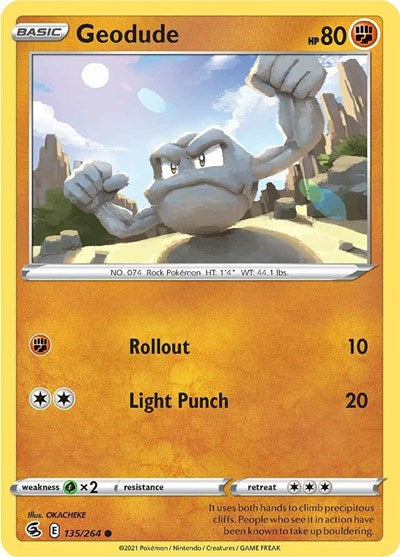 Geodude - 135/264 (Common) [FST-135-C]