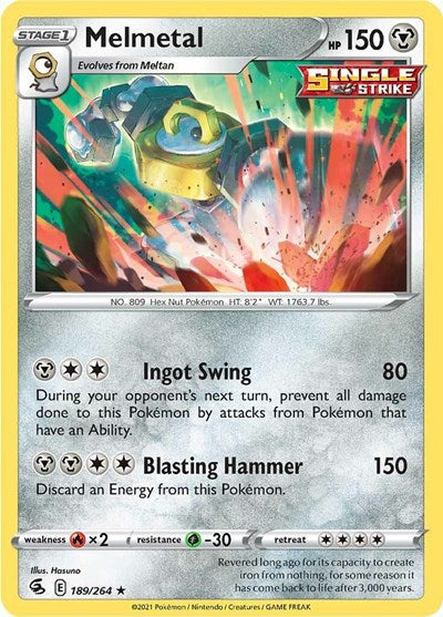 Melmetal - 189/264 (Holo Rare) [FST-189-HR]