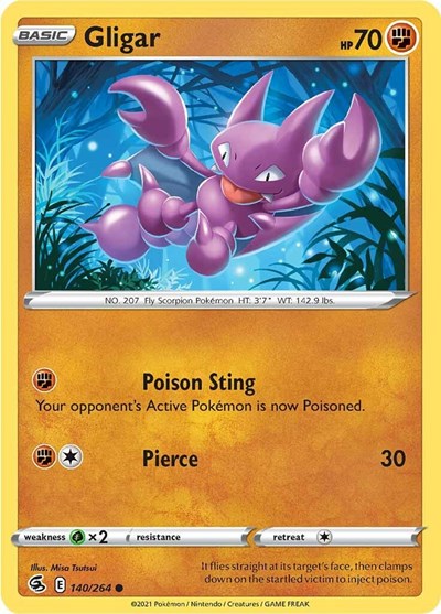 Gligar - 140/264 (Common) [FST-140-C]