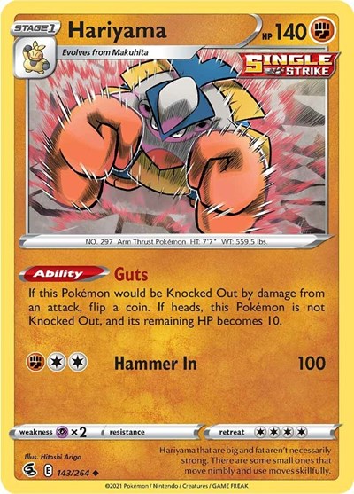 Hariyama - 143/264 (Uncommon) [FST-143-U]