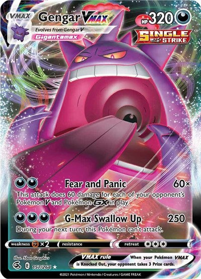 Gengar VMAX - 157/264 (Ultra Rare) [FST-157-UR]