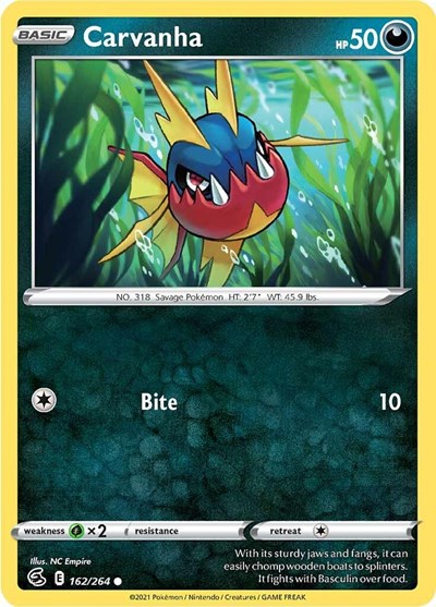 Carvanha - 162/264 (Common) [FST-162-C]