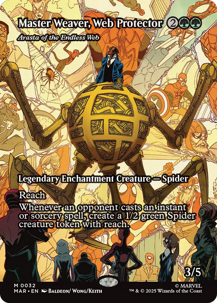 Arasta of the Endless Web - Borderless - Full Art [MAR-32]