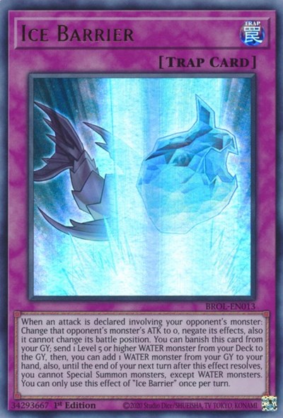 Ice Barrier (Ultra Rare) [BROL-EN013-UR]