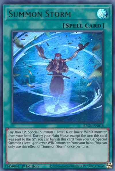 Summon Storm (Ultra Rare) [BROL-EN015-UR]