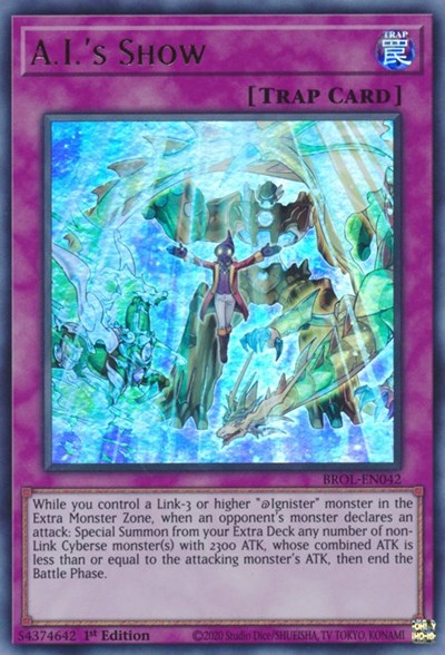 A.I.'s Show (Ultra Rare) [BROL-EN042-UR]