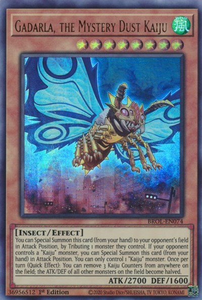 Gadarla, the Mystery Dust Kaiju (Ultra Rare) [BROL-EN074-UR]