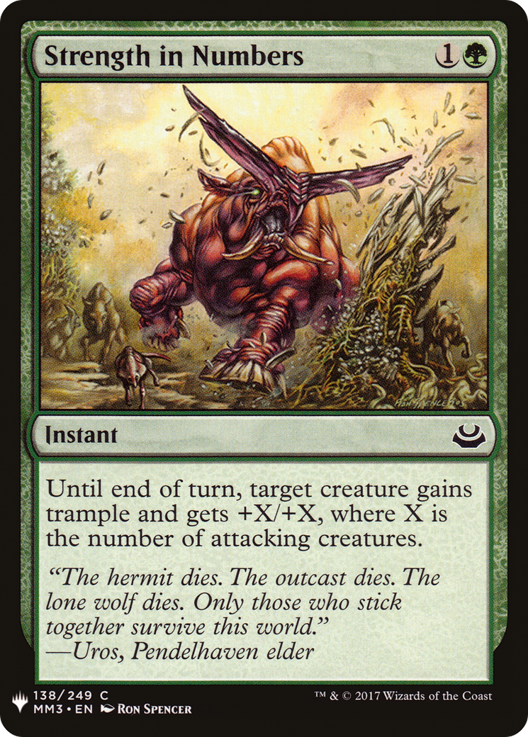 Strength in Numbers [PLST-MM3-138]