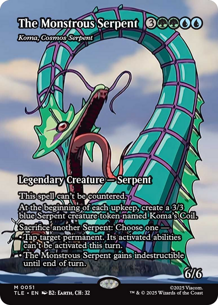 Koma, Cosmos Serpent - Borderless [TLE-51]