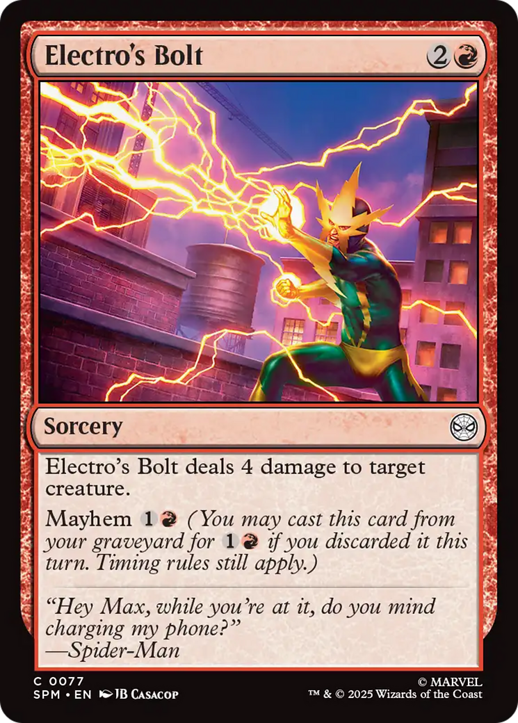 Electro's Bolt [SPM-77]