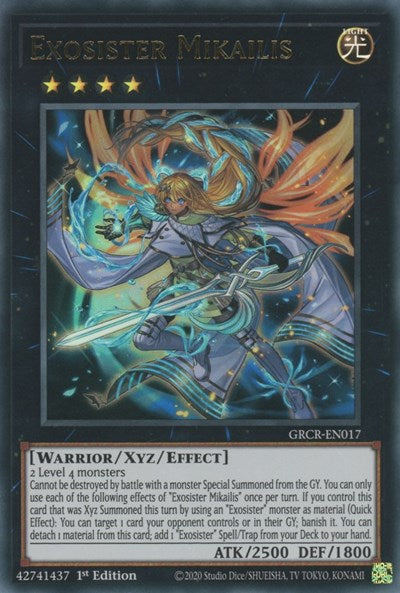 Exosister Mikailis (Ultra Rare) [GRCR-EN017-UR]