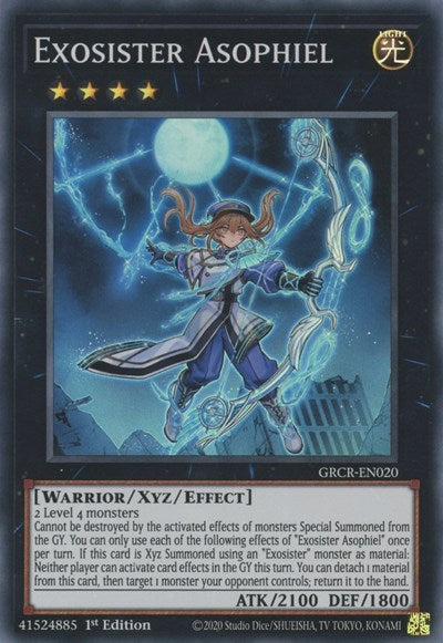 Exosister Asophiel (Super Rare) [GRCR-EN020-SuR]