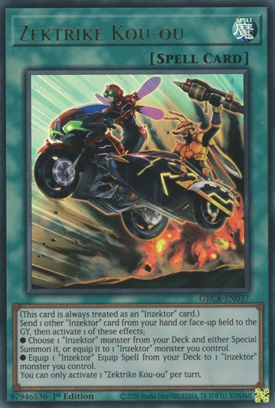 Zektrike Kou-ou (Ultra Rare) [GRCR-EN037-UR]