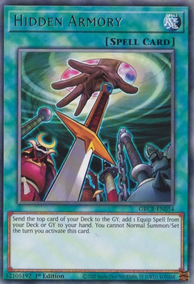 Hidden Armory (Rare) [GRCR-EN054-R]