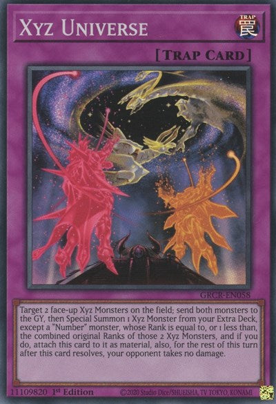 Xyz Universe (Super Rare) [GRCR-EN058-SuR]