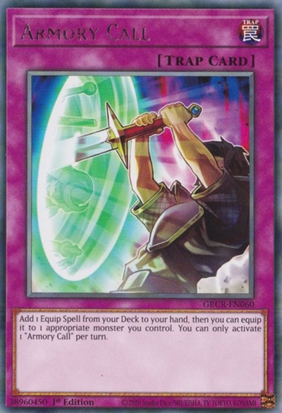 Armory Call (Rare) [GRCR-EN060-R]