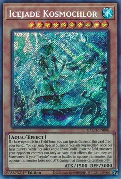 Icejade Kosmochlor (Secret Rare) [BACH-EN006-SeR]