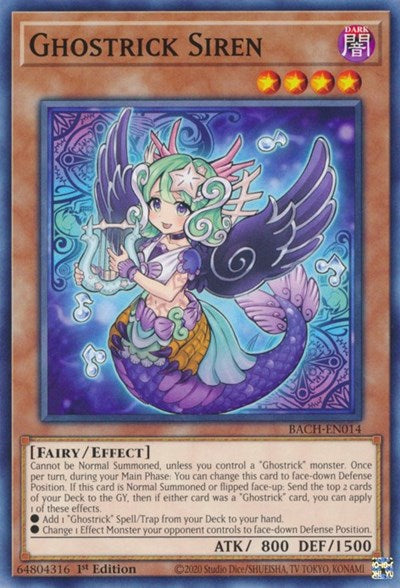 Ghostrick Siren (Common) [BACH-EN014-C]