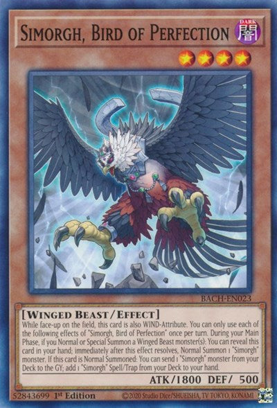 Simorgh, Bird of Perfection (Common) [BACH-EN023-C]