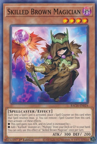 Skilled Brown Magician (Common) [BACH-EN024-C]