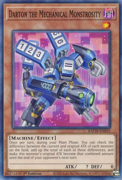 Darton the Mechanical Monstrosity (Common) [BACH-EN033-C]