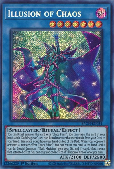Illusion of Chaos (Secret Rare) [BACH-EN034-SeR]