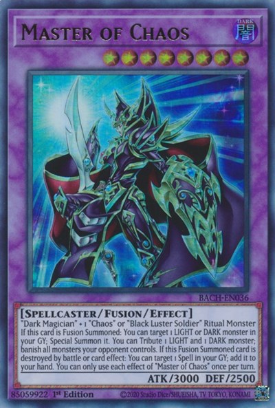 Master of Chaos (Ultra Rare) [BACH-EN036-UR]