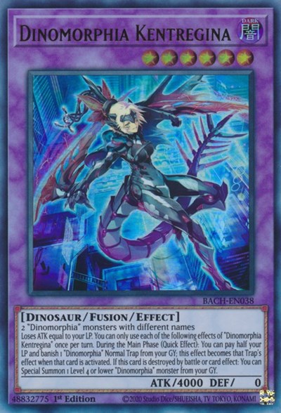 Dinomorphia Kentregina (Ultra Rare) [BACH-EN038-UR]
