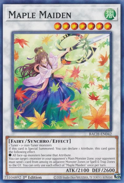 Maple Maiden (Common) [BACH-EN042-C]