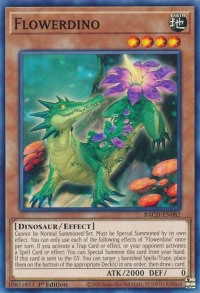 Flowerdino (Common) [BACH-EN082-C]