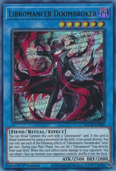 Libromancer Doombroker (Ultra Rare) [BACH-EN089-UR]